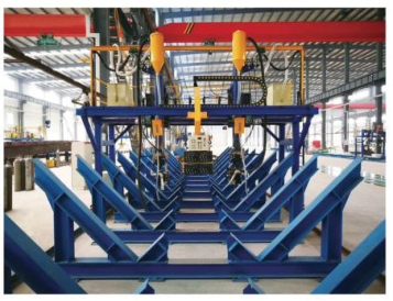 Gantry double-arc double-wire submerged arc welding machine