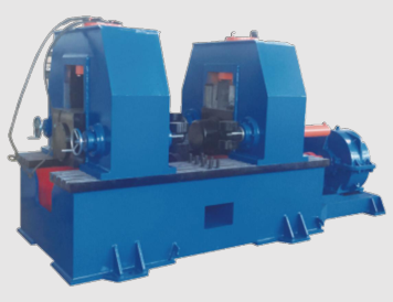Hydraulic H-beam flange straightening machine